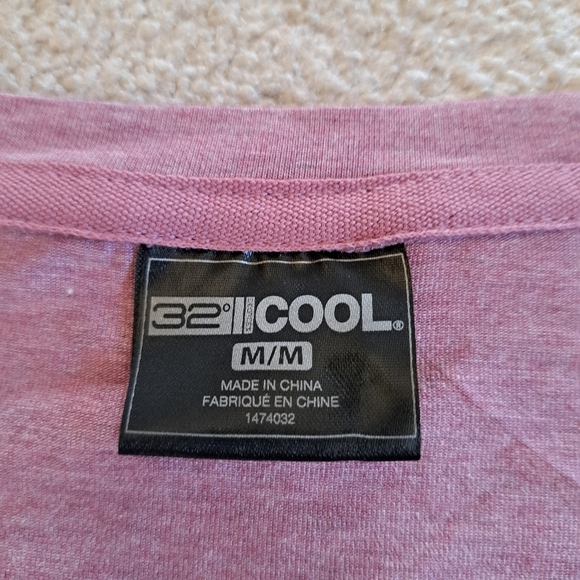 32 Degrees Cool Pink Casual Dress Women's Medium Stretch Dress - Picture 11 of 16